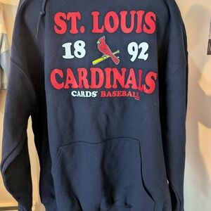 '47 St. Louis Cardinals Navy Hoodie